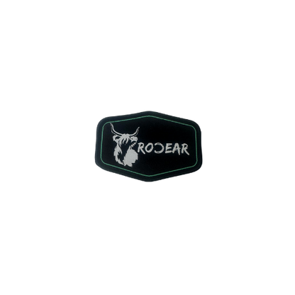 Patch Logo Classique Noir et Turquoise image 0