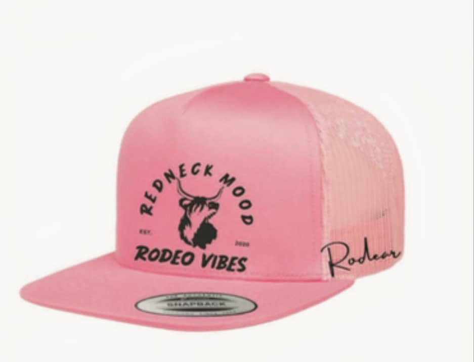 Casquette Rodéo Vibes Rose Bébé image 0